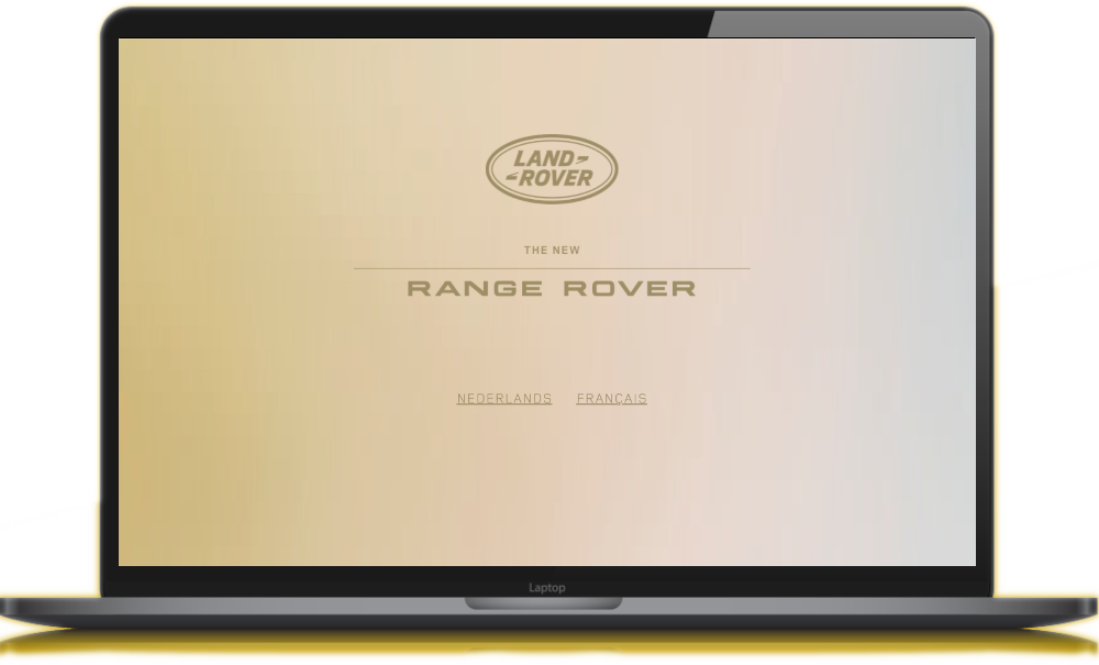 Land Rover registratiesite